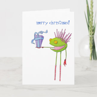 Carte de Noël Critter Cedric