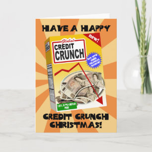 Carte de Noël Crunch crédit