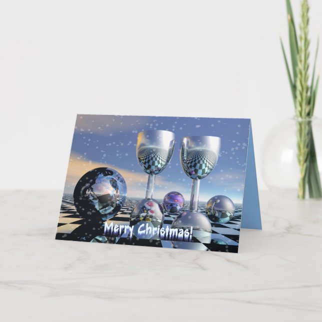 Carte de Noël d'acclamations (Devant)