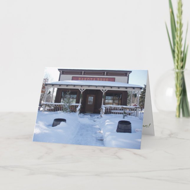 Carte de Noël « Dakota Drug » (Devant)