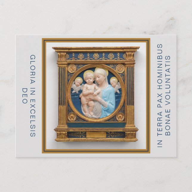 Carte de Noël d'Andrea Della Robbia (Devant)