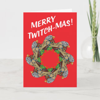 Carte de Noël d'anniversaire