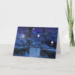 Carte de Noël dans le Glen