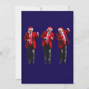 Carte de Noël Danse Trump