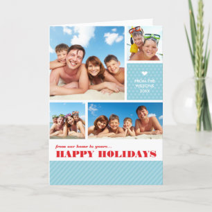 CARTE DE NOËL DE 4 PHOTOS :: photo multiple 3