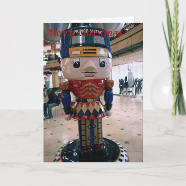 Carte de Noël de casse-noix (Devant)