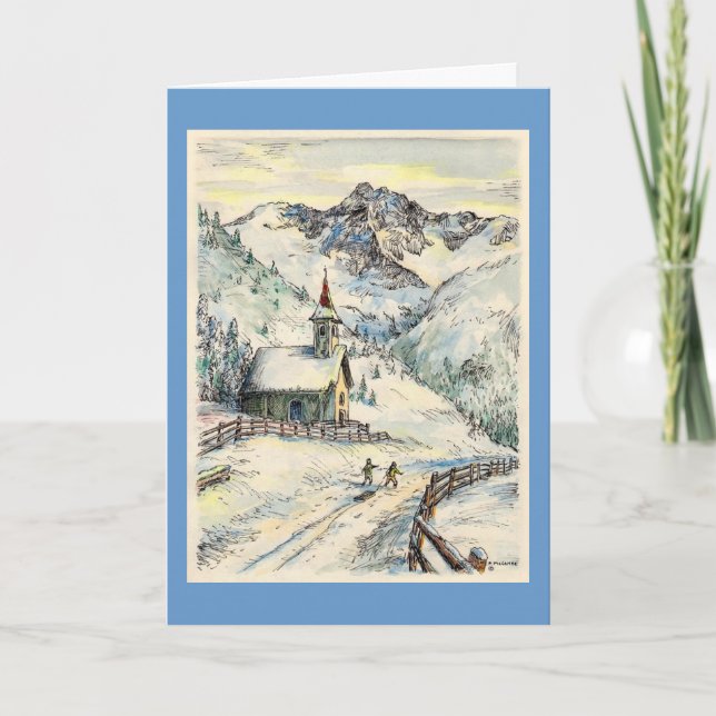 Carte de Noël de chapelle de Paul McGehee (Devant)