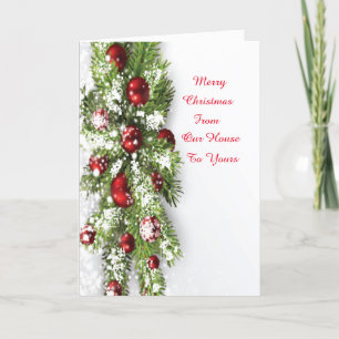 Carte de Noël de chez nous à votre