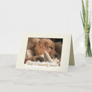 Carte de Noël de chien de compagnie Golden Retriev