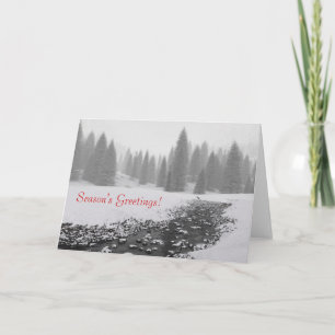 Carte de Noël de crique de Milou (jour)