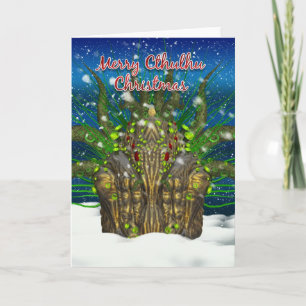 Carte de Noël de Cthulhu - Cthulhu