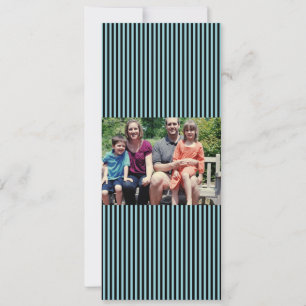 Carte de Noël de famille 4x9