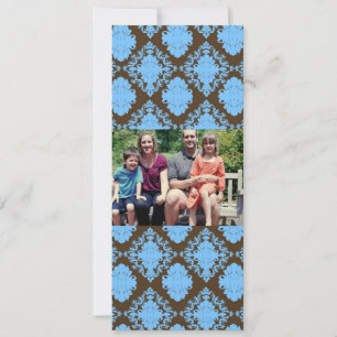 Carte de Noël de famille 4x9