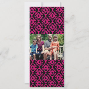 Carte de Noël de famille 4x9