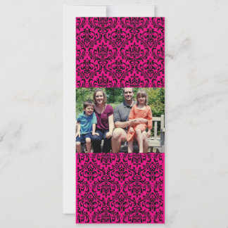 Carte de Noël de famille 4x9