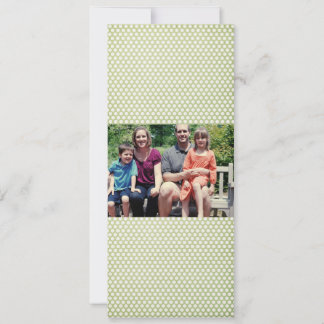 Carte de Noël de famille 4x9