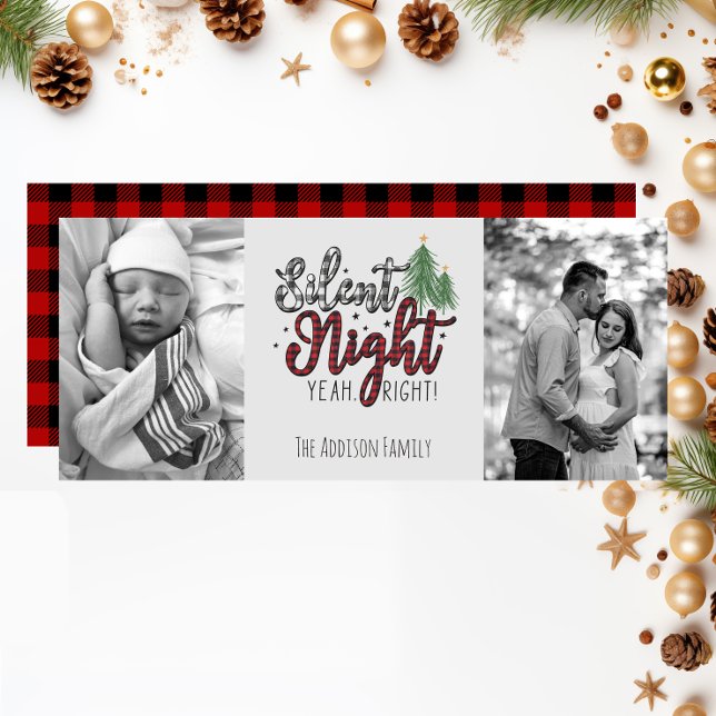 Carte de Noël de famille amusante (Créateur téléchargé)