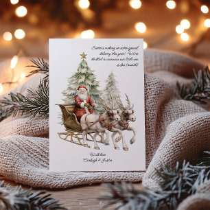 Carte de Noël de grossesse de livraison spéciale p