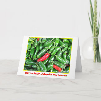 Carte de Noël de Jalapeno