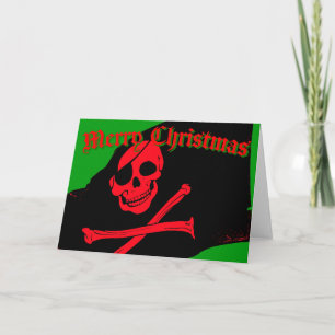 carte de Noël de jolly roger
