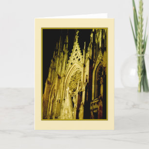 Carte de Noël de la cathédrale St. Patrick - Vierg