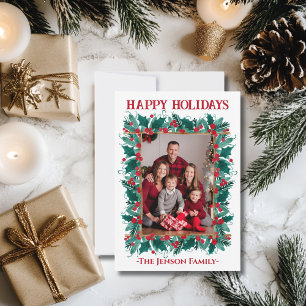 Carte de Noël de la chemise de la frontière