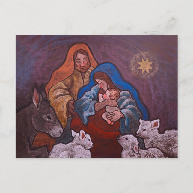 carte de Noël de la Nativité (Devant)