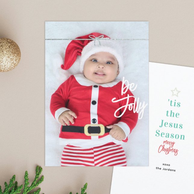 Carte de Noël de la saison de Jésus (Créateur téléchargé)