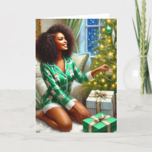 Carte de Noël de l'Amour et de la Sisterhood