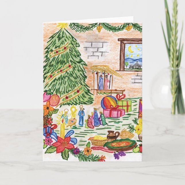 Carte de Noël de Lisbeth (Devant)
