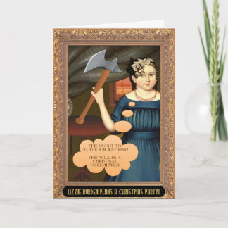 Carte de Noël de Lizzie Borden (histoire récrite