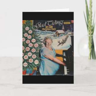 Carte de Noël de Mme Mills