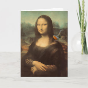 Carte de Noël de Mona Lisa