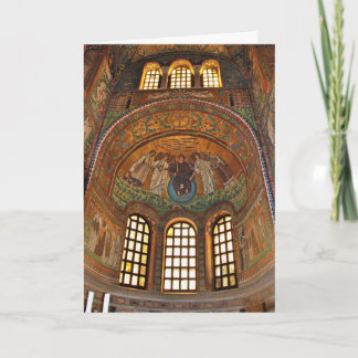 Carte de Noël de mosaïque de Ravenne, Italie