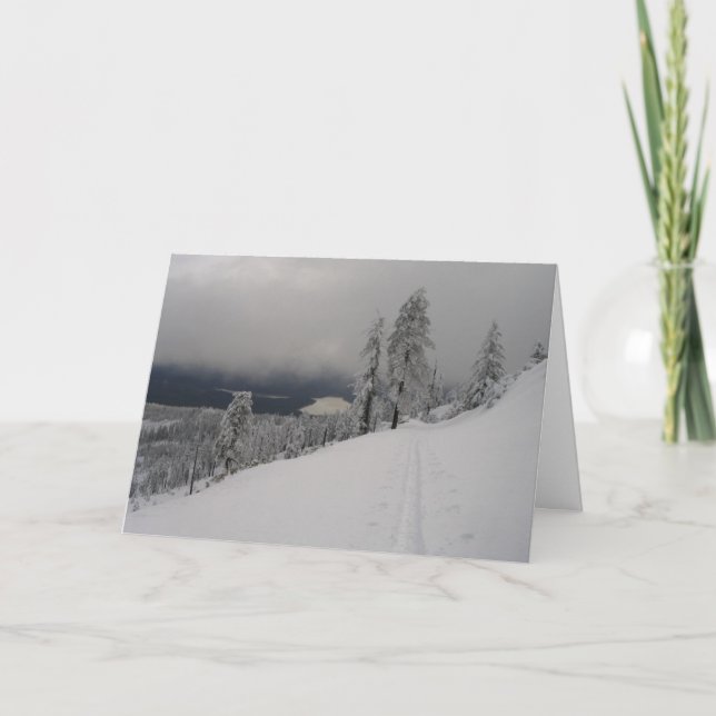 Carte de Noël de Mt. de coque (Devant)
