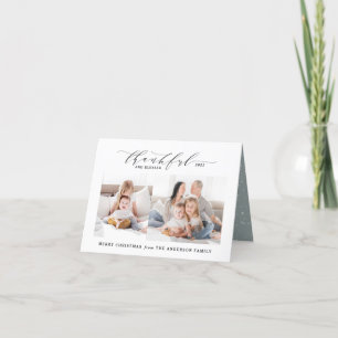 Carte de Noël de Noël de Noël de grâce et béni