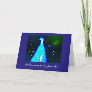 Carte de Noël de petit pain de n de roche