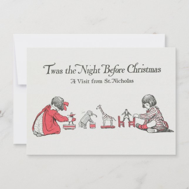 Carte de Noël de remerciement d'enfant (Devant)