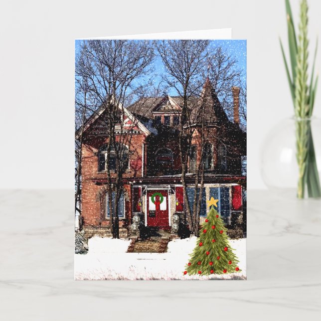 Carte de Noël de Saginaw (Devant)