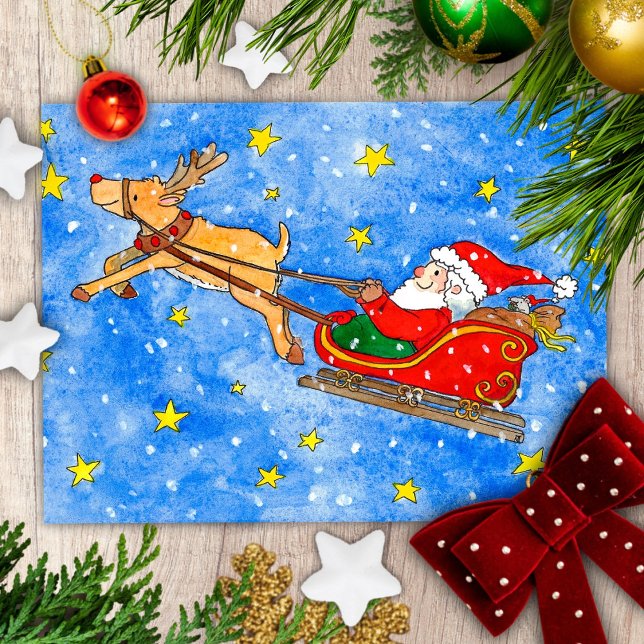 Carte de Noël de Santa par Nicole Janes (Créateur téléchargé)