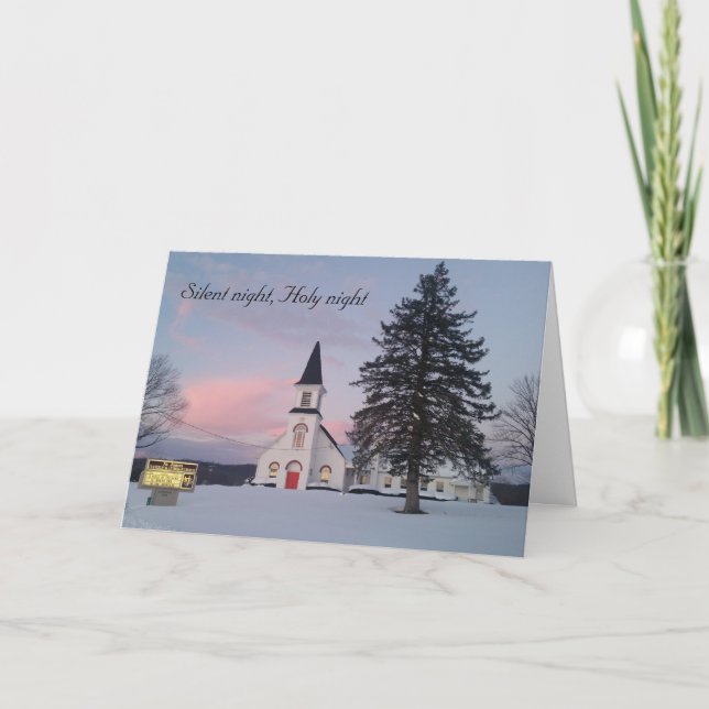 Carte de Noël de St James (Devant)