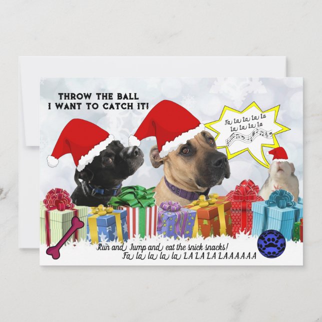 Carte de Noël de Steve et Jessica (Dos)