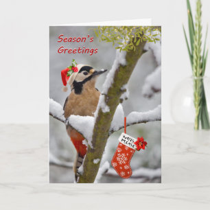 Carte de Noël de Woodie