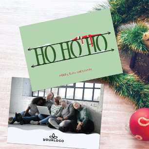 Carte de Noël d'entreprise Elf Shenanigans