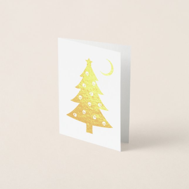 Carte de Noël Déplaisant Arbre (Devant)