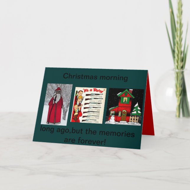 Carte de noël des armes Daisy BB (Devant)