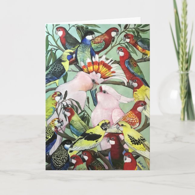 Carte de Noël des autochtones australiens (Devant)