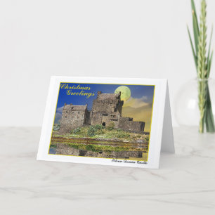 Carte de Noël des montagnes