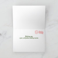 Carte de Noël des perroquets tropicaux