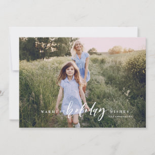 Carte de Noël des voeux les plus chauds